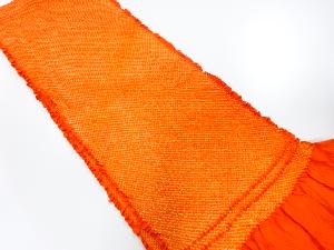 正絹　振袖用　絞り　帯揚げ